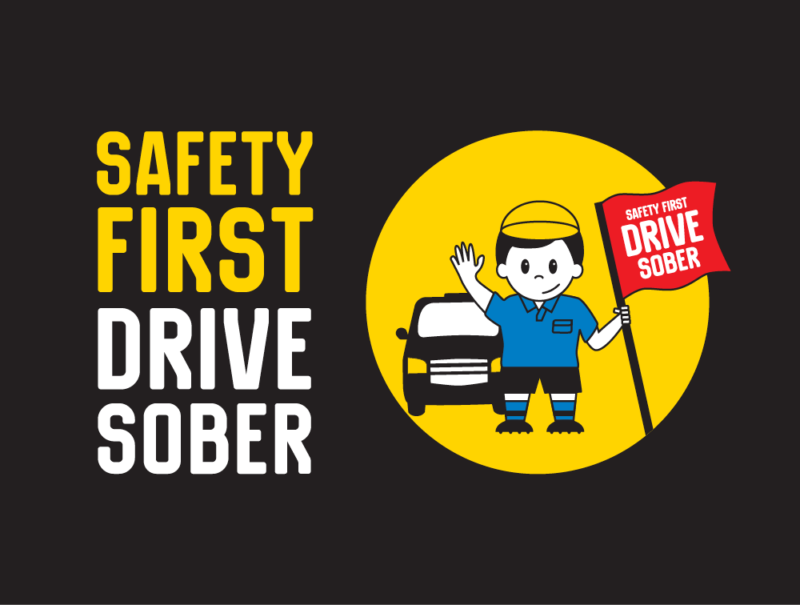 ACADS CAAP safety first, drive sober 800X605 2
